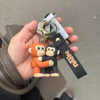 Брелок Snuggles Панч Две обезьянки: отзыв пользователя Детский Мир
