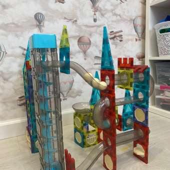 Конструктор PELICAN HAPPY TOYS магнитный 156 дет.: отзыв пользователя Детский Мир