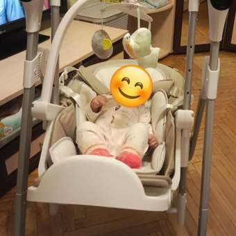 Стульчик для кормления Babyton Combi Beige 2 в 1: отзыв пользователя ДетМир