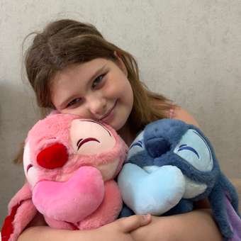 Игрушка мягкая Stitch роз с сердц BZ-056: отзыв пользователя Детский Мир