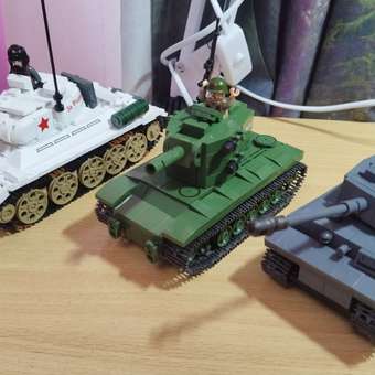 Конструктор Танк КВ-2 472 дет.: отзыв пользователя Детский Мир