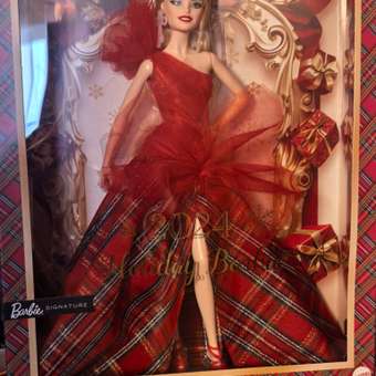 Кукла модельная Barbie Signature Looks 2024 Holiday Christmas: отзыв пользователя Детский Мир