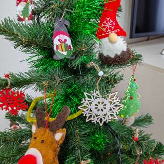 Ёлочное украшение FUTURINO Home Гном: отзыв пользователя Детский Мир