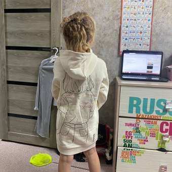 Платье-толстовка Futurino: отзыв пользователя Детский Мир