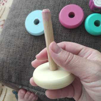 Игрушка Alatoys пирамидка: отзыв пользователя Детский Мир