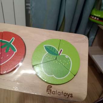 Игрушка Alatoys сортер Фрукты Ягоды в ассортименте: отзыв пользователя Детский Мир