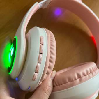 Наушники Fengchengjia toys bluetooth Розовый: отзыв пользователя Детский Мир