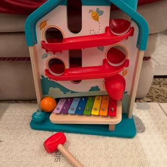 Игрушка музыкальная Hape Домик ксилофон: отзыв пользователя Детский Мир