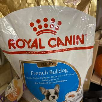 Корм для щенков ROYAL CANIN породы французский бульдог 3кг: отзыв пользователя. Зоомагазин Зоозавр