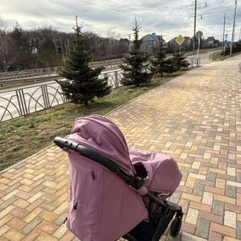 Коляска прогулочная Babyton Mira розовый: отзыв пользователя Детский Мир