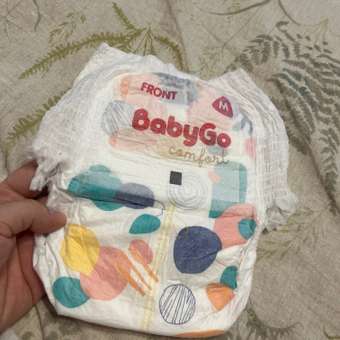 Трусики BabyGo Comfort M (6-11 кг) 58 шт.: отзыв пользователя ДетМир