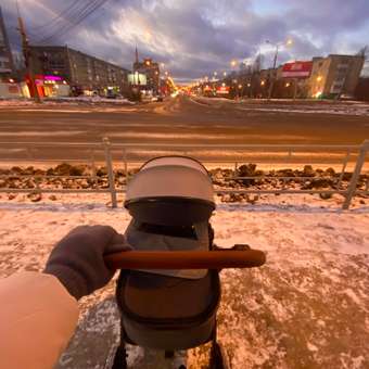 Коляска 2в1 Babyton Sandy Grey серый: отзыв пользователя ДетМир