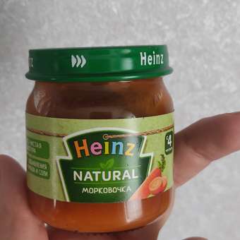 Пюре Heinz Морковь с 5 мес 80 г: отзыв пользователя ДетМир