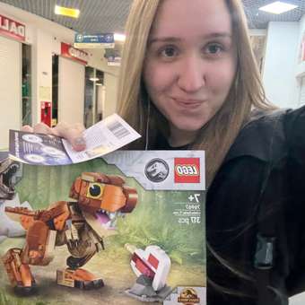 Конструктор LEGO Jurassic World Little Eatie: T-rex 317 дет.: отзыв пользователя Детский Мир