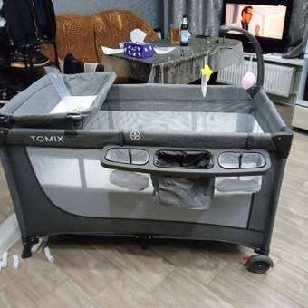 Манеж кровать Tomix Lullaby Lux: отзыв пользователя Детский Мир