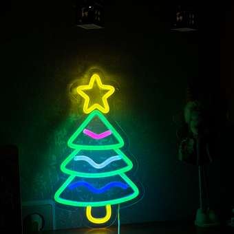 Новогодний светильник FUTURINO Home Ёлка: отзыв пользователя ДетМир