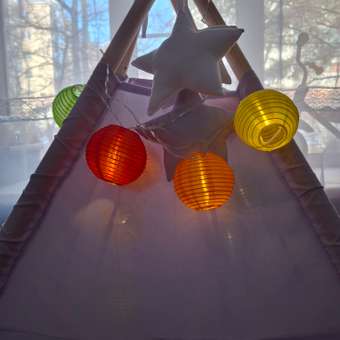 Гирлянда FUTURINO Home шарики: отзыв пользователя Детский Мир