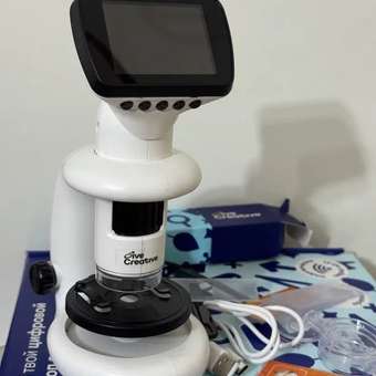 Микроскоп Give Creative электронный с WiFi и фото: отзыв пользователя Детский Мир