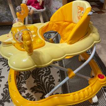 Ходунки Babyton Quack Yellow желтый: отзыв пользователя Детский Мир