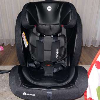 Автокресло Happy Baby Isofix 0+/1/2/3 (0-36 кг) черный: отзыв пользователя Детский Мир