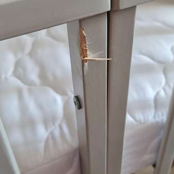 Детская кроватка Sweet Baby Arte овальная, поперечный маятник (дуб): отзыв пользователя Детский Мир