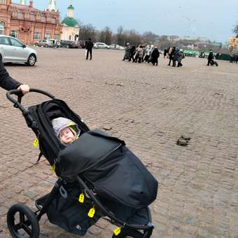 Коляска прогулочная Bumbleride Indie / Black черный: отзыв пользователя Детский Мир