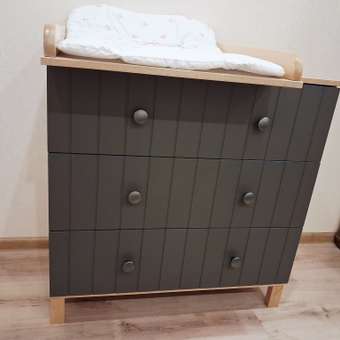 Комод пеленальный Rant Bamboo 84 см (серый): отзыв пользователя Детский Мир