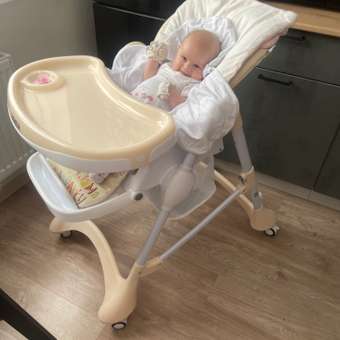 Стульчик для кормления Babyton Happy Animals Beige бежевый: отзыв пользователя ДетМир