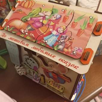 Игрушка Jolly Kids бизиборд Сказка: отзыв пользователя Детский Мир