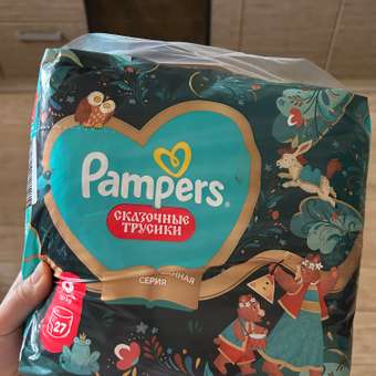 Трусики Pampers Pants Сказочные 6 (15+ кг) 27 шт.: отзыв пользователя Детский Мир
