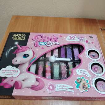 Набор для создания слайма Attivio Pink Mix Slime: отзыв пользователя Детский Мир