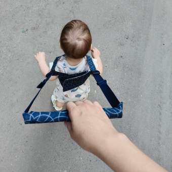 Вожжи Babyton Классик Синий: отзыв пользователя Детский Мир