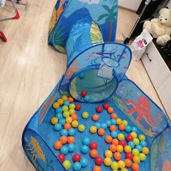 Игровой комплекс BabyGo с сухим бассейном и шариками: отзыв пользователя Детский Мир