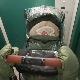 Коляска трансформер Babyton FlexiRide Black-Green зеленый: отзыв пользователя Детский Мир