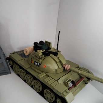 Конструктор SLUBAN Танк T54C 604 дет.: отзыв пользователя Детский Мир
