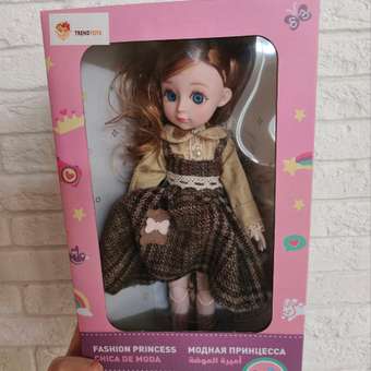 Кукла модельная TrendToys кукла шарнирная высота 28 см: отзыв пользователя Детский Мир