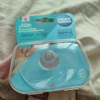 Накладки на соски Сanpol babies Easy Start S 2шт: отзыв пользователя ДетМир