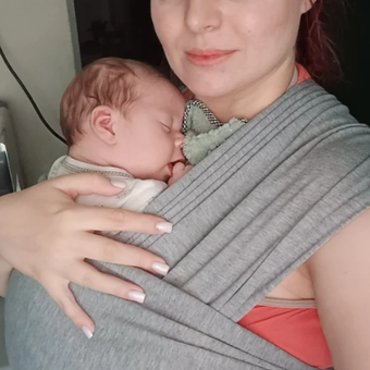 Слинг Puremama для новорожденных: отзыв пользователя Детский Мир