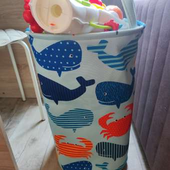 Корзина для хранения FUTURINO Home Морские жители: отзыв пользователя Детский Мир