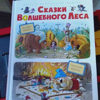 Книга Махаон Сказки волшебного леса По следам великана Новогодний переполох: отзыв пользователя Детский Мир