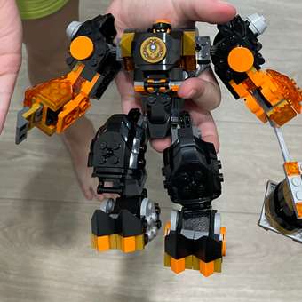 Конструктор LEGO NINJAGO Coles Elemental Earth Mech 235 дет.: отзыв пользователя ДетМир