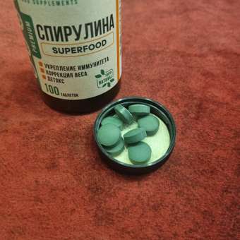 Спирулина OVER БАД Укрепление иммунитета Детокс 100 таблеток: отзыв пользователя Детский Мир