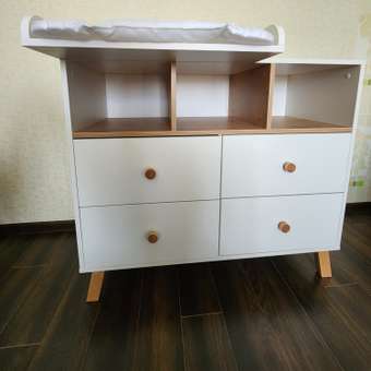 Комод пеленальный Rant Vester (белый): отзыв пользователя Детский Мир