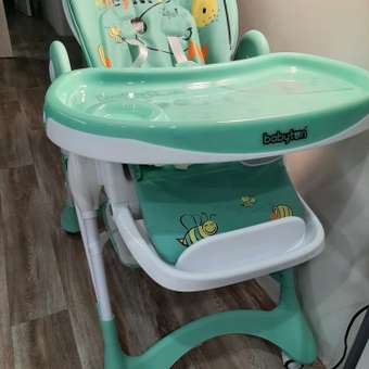 Стульчик для кормления Babyton Animals Green классический: отзыв пользователя ДетМир