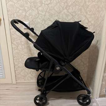 Коляска прогулочная Cybex Melio Carbon Moon Black: отзыв пользователя Детский Мир