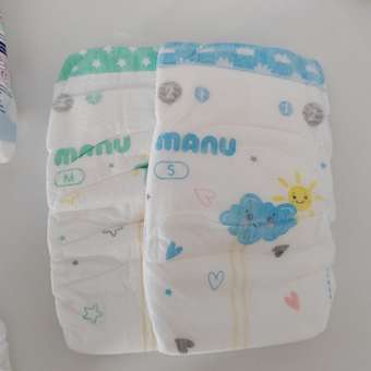 Подгузники MANU M (6-11 кг) 3 шт.: отзыв пользователя ДетМир