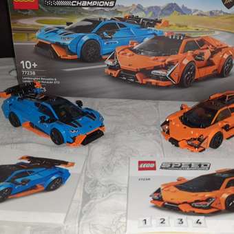 Конструктор LEGO Speed Champions Lamborghini и Huracan 607 дет.: отзыв пользователя Детский Мир