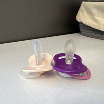 Пустышка Suavinex силикон ортодонтическая от 6 мес. 2 шт.: отзыв пользователя Детский Мир