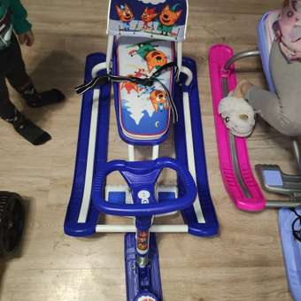 Снегокат Ника Три кота: отзыв пользователя Детский Мир