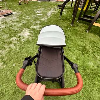 Коляска 2в1 Babyton Sandy Mint голубой: отзыв пользователя ДетМир